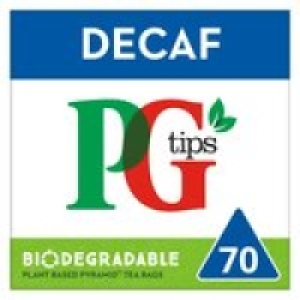 PG tips Decaffeinated 70 Tea Bags