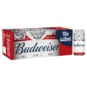 Budweiser Lager Beer Cans £10.50