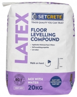 Wickes  Setcrete Latex Floor Levelling Compound - 20kg