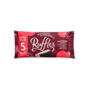 Poundstretcher  JAMESONS RASPBERRY & COCONUT RUFFLE 5 BARS