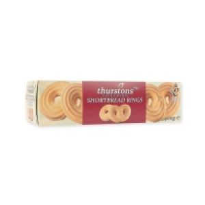 Poundstretcher  THURSTONS SHORTBREAD RINGS 400G