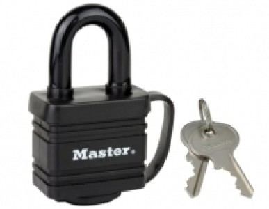 Master Lock 7804EURD Weather Tough Laminated Steel Padlock -