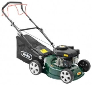 The Webb WER410SP Self Propelled Petrol Rotary Lawn Mower -