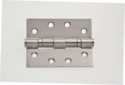 Wickes  Wickes Grade 13 Ball Bearing Hinge - Satin 102mm Pack of 2