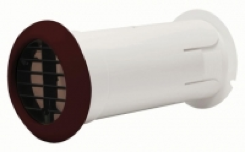 Manrose PVC Brown Internal Fit Wall Kit - 100mm &pound;22.00