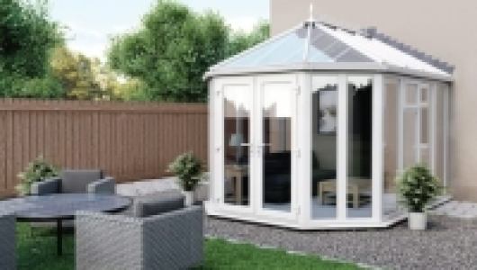 Euramax Victorian Glass Roof Full Glass Conservatory - 12 x