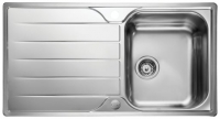 Wickes  Leisure Albion 1 Bowl Reversible Inset Stainless Steel Kitch