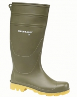 Wickes  Dunlop Universal PVC Wellington Boot - Green Size 11