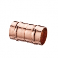 Wickes  Primaflow Copper Solder Ring Straight Coupling - 22mm Pack O