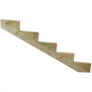 Wickes  Wickes Decking Stair Stringer 5 Tread - 45 x 250 x 1510mm