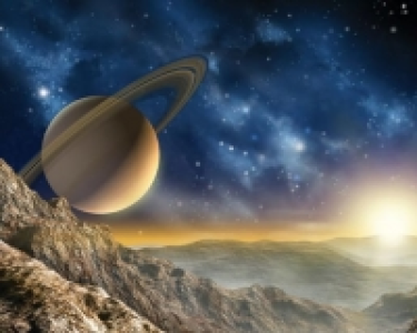 Wickes  ohpopsi Planet Landscape Wall Mural - XL 3.5m (W) x 2.8m (H)