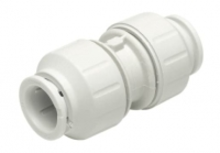 John Guest Speedfit PEM0415W Straight Coupler - 15mm Pack of