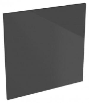 Orlando Dark Grey Gloss Slab Appliance Door (C) - 600 x 584m
