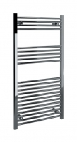 Wickes  Kudox Straight Towel Radiator - Chrome 600 x 1200 mm