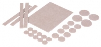 Wickes  Vitrex Natural Self Adhesive Felt Flooring Pads - Pack of 27