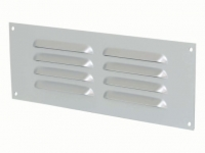 Wickes  Manrose Louvred Vent 225 x 75mm Anodised Aluminium