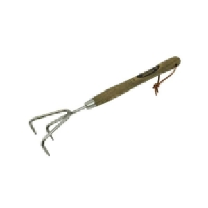 Ash Spear & Jackson Traditional Stainless 3 Prong Cultivator