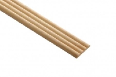 Wickes Pine Reed Moulding - 34mm x 6mm x 2.4m