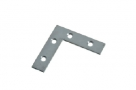 Wickes Zinc Plated Angle Plate 50mm Pack 4 £1.00