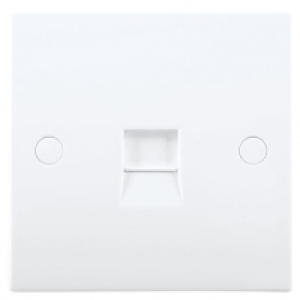 Wickes  BG Single Master Telephone Outlet Socket - White