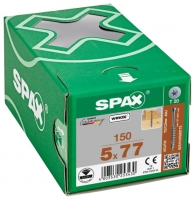 Wickes  Spax Tx Washer Head Wirox Screws - 5.0x77mm Pack Of 150