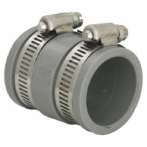 FloPlast WF07 FlexiFlo Waste Straight Coupling - 30mm x 38mm £9.30