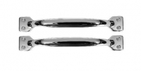 Wickes  Wickes Shaker Style Door Handle - Polished Chrome 126mm Pack