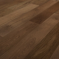 Wickes  W by Woodpecker Dusky Dark Oak Engineered Wood Flooring - 1.