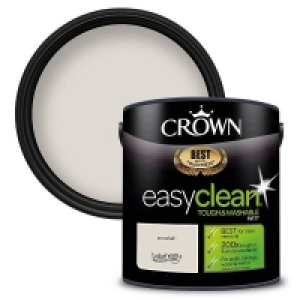 Homebase Crown Easyclean Crown Easyclean 200 Snowfall Matt Paint - 2.5L