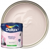 Wickes  Dulux Silk Emulsion Paint - Blush Pink - 2.5L