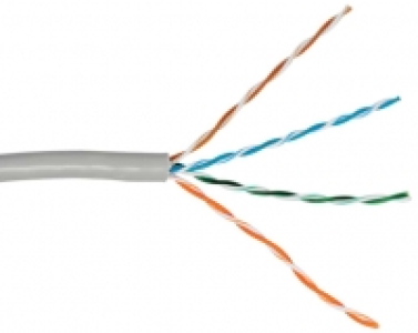 Wickes  Data Cable CAT 5E UTP Grey 100m