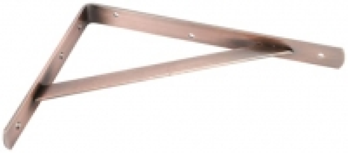 Heavy Duty Antique Copper Shelving Bracket - 400 x 270mm