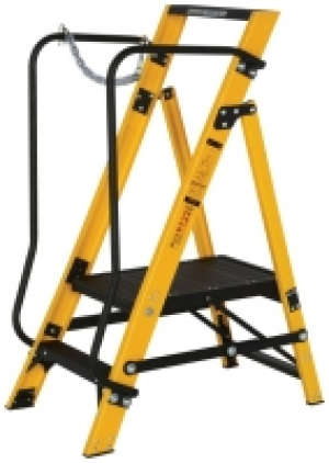 Youngman Megastep 2 Tread Fibreglass Platform Stepladder £330.00