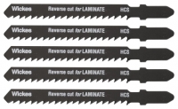 Wickes  Wickes T-Bar Shank Medium Cut Jigsaw Blade for Laminate - Pa