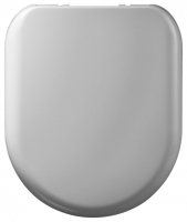 Wickes  Wickes Soft Close Thermoset D Shaped White Toilet Seat