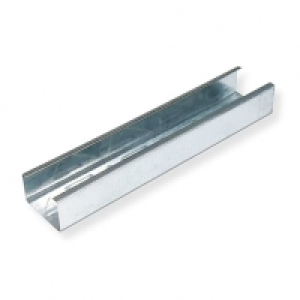 Wickes  Knauf Galvanised Metal C-Stud - 0.55mm x 70mm x 3.0m