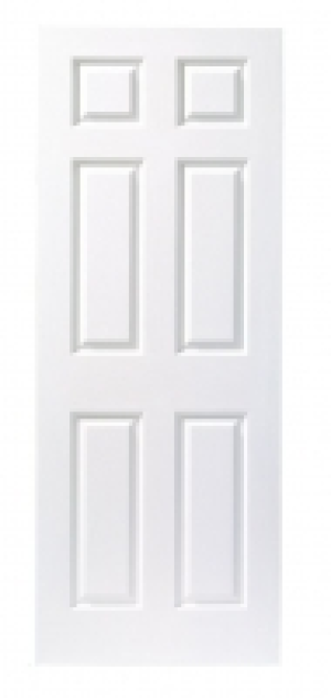 Wickes Lincoln White Grained Moulded Fully Finished 6 Panel