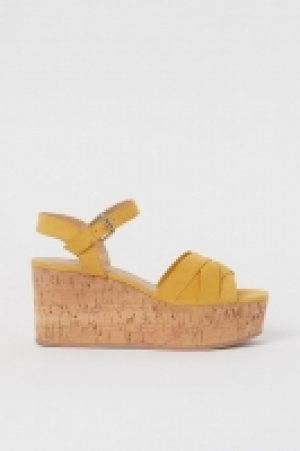 Platform sandals £16.00