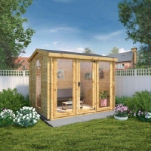 Mercia 19mm Kielder Log Cabin - 3m x 2.5m £1,399.99