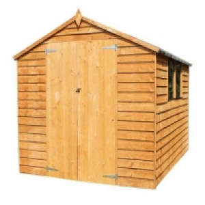 Mercia Overlap Apex Double Door Value Shed - 8 x 6ft £449.99