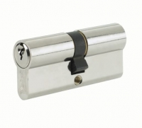Wickes  Yale P-ED3030-SNP Euro Profile Cylinder Lock - Nickel 30 x 1