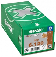 Wickes  Spax Tx Washer Head Wirox Screws - 6.0x120mm Pack Of 100