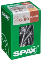 Wickes  Spax TX Washer-Head Wirox Screws - 6 x 60mm Pack of 30