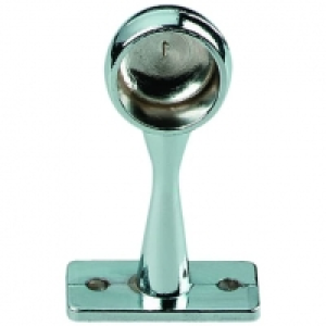 Wickes End Rail Bracket - 19mm Chrome Pack of 2 £5.50