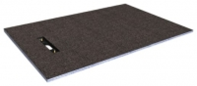 Wickes Linear 30mm Wetroom Shower Tray with End Drain Level