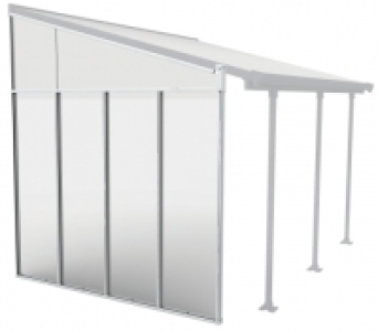 Wickes  Palram Canopia Feria Side Wall - White