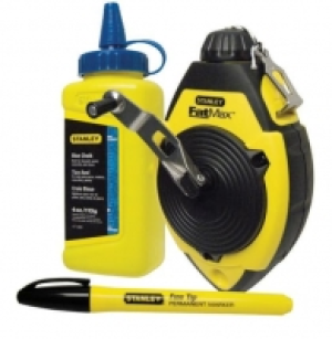 Wickes  Stanley 0-47-681 FatMax Chalk Line Set - 30m