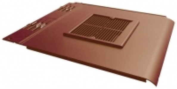 Wickes  Envirotile Plastic Lowline Terracotta Tile Vent - 365 x 325 