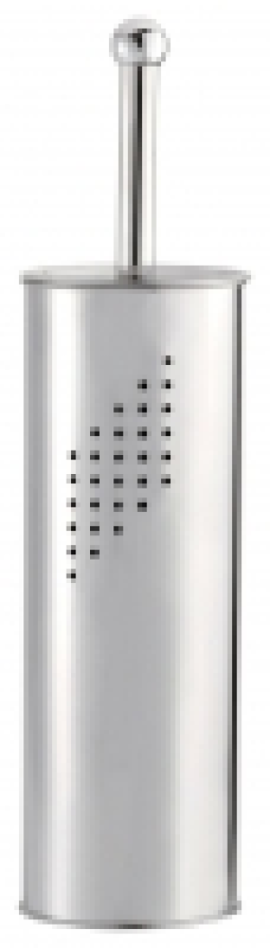 Croydex Toilet Brush & Holder - Brushed Steel &pound;5.00
