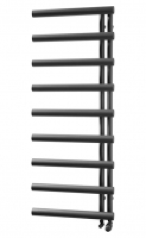 Wickes Mayfair Anthracite Towel Radiator - 500 x 1245mm